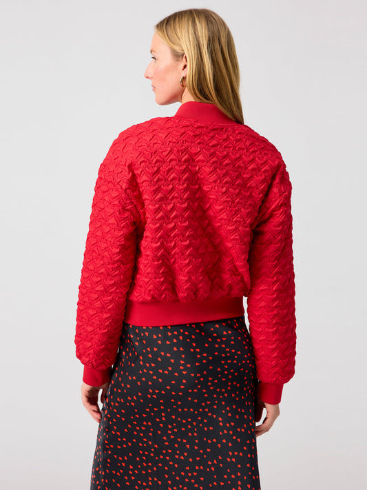 Heartbreak Bomber Jacket Roccoco